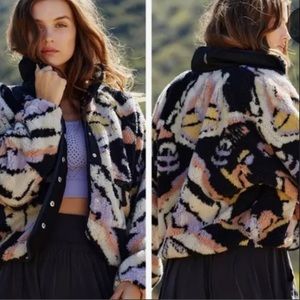 Free People Hit the Slopes Fleece Jacket